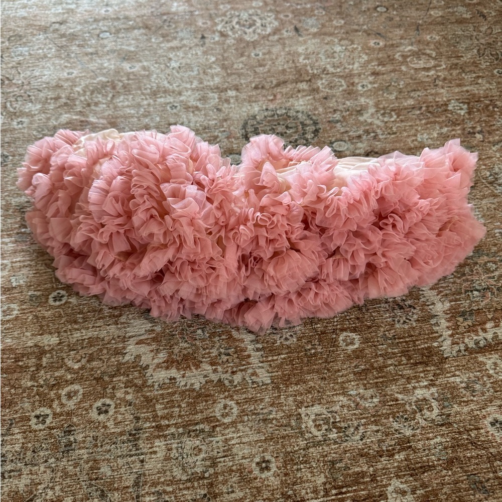 Pink Ruffled Tutu Skirt  for toddler girl 2T-3T - Picture 3 of 4